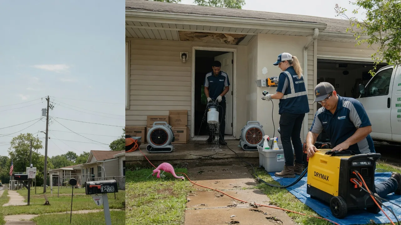 Storm Damage Water Removal in Slagle, LA near me